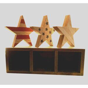 Fourth of July wooden decoration